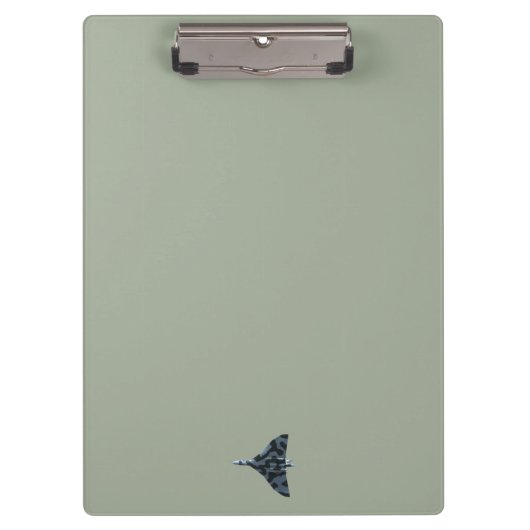 Vulkaanbommenwerper in vlucht klembord (Voorkant)