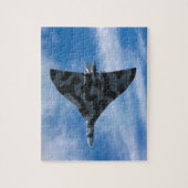 Vulkaanbommenwerper in vlucht legpuzzel (Verticaal)