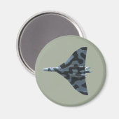 Vulkaanbommenwerper in vlucht magneet (Voorkant / Achterkant)