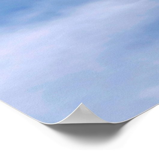 Vulkaanbommenwerper in vlucht poster (Hoek)