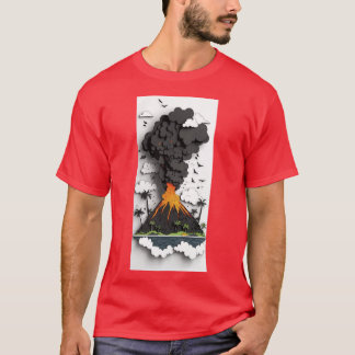 vulkaanboom t-shirt