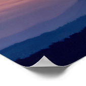 Vulkaanlandschap Reizen Discovery Voyage Poster (Hoek)