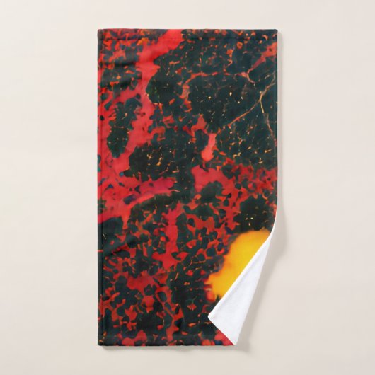 Vulkaanpatroon Badkamer Handdoek Set (Handdoek)