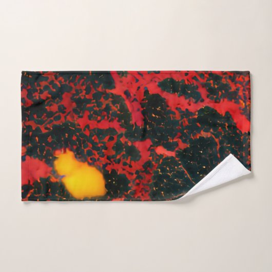 Vulkaanpatroon Badkamer Handdoek Set (Handdoek)