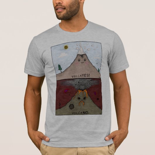 VulkaanShirt T-shirt (Voorkant)