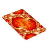 Vulkaantuin - Fractale kunst Magneet (Rechterzijde)