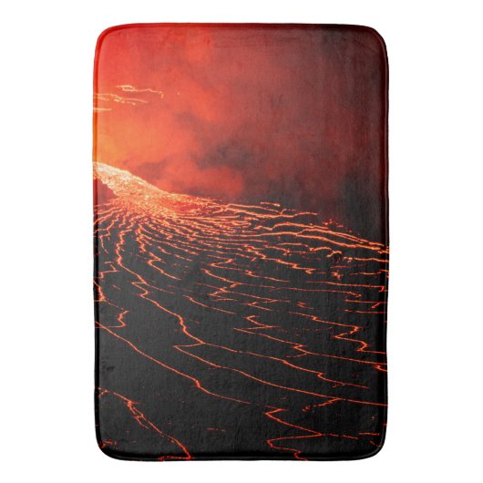 vulkaanuitbarsting badmat (Voorkant Verticaal)