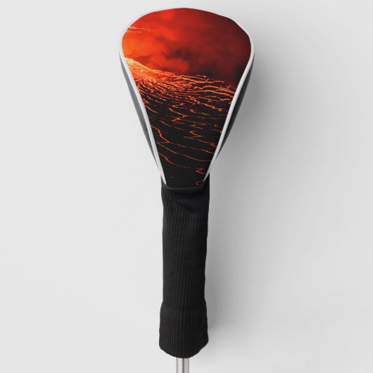 vulkaanuitbarsting golfheadcover (Voorkant)