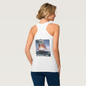 Vulkaanuitbarsting Kilauea, Hawaï Tanktop (Volledige Achterkant)