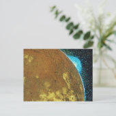 Vulkaanuitbarsting op Io Briefkaart (Staand voorkant)