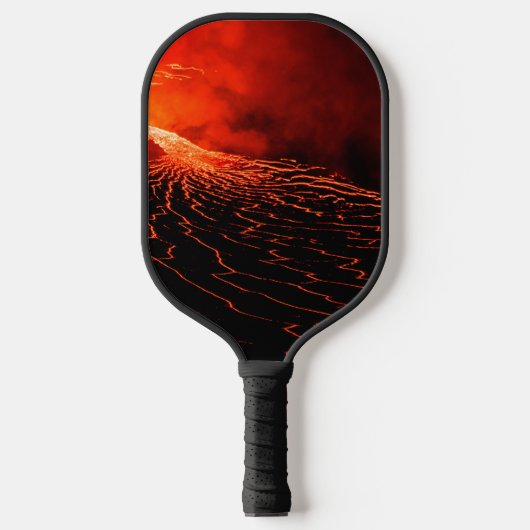 vulkaanuitbarsting pickleball paddle (Voorkant)
