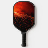 vulkaanuitbarsting pickleball paddle (Achterkant)