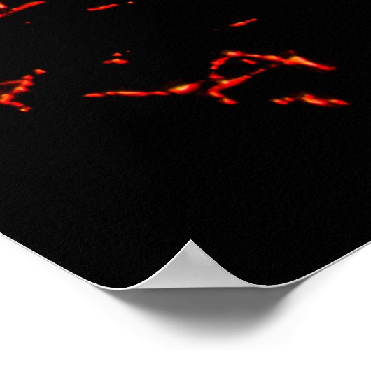 vulkaanuitbarsting poster (Hoek)