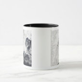 Vulkaanuitbarstingen in het centrum van het schier mok (Midden)