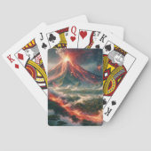 vulkaanuitbarstingen pokerkaarten (Achterkant)