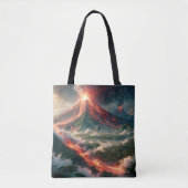 vulkaanuitbarstingen tote bag (Voorkant)
