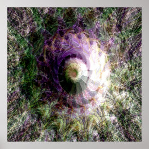 Vulkaanuitzicht..... Poster