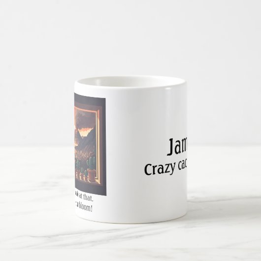 Vulkaanvensterbank cactus mok (Center)