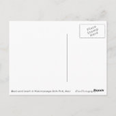 Vulkaanzandstrand op Maui-briefkaart Briefkaart (Achterkant)