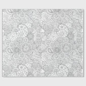 Vulkaflooppapier voor het afdampen van metalen cadeaupapier (Vlak)