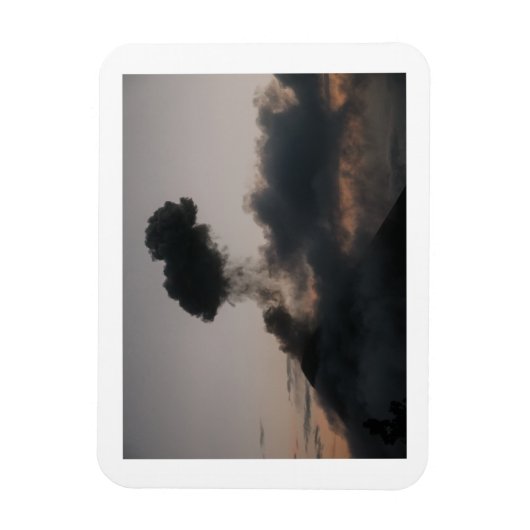 Vulkan Fuego in Guatemala Magneet (Verticaal)