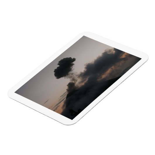 Vulkan Fuego in Guatemala Magneet (Linkerzijde)