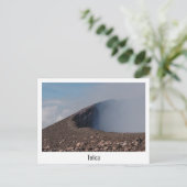 Vulkan Telica in Nicaragua Briefkaart (Staand voorkant)