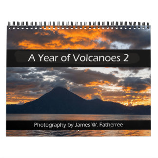 Vulkanen Muurkalender 2 door J. Fatherree Kalender