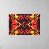 Vulkanisch centrum spat 60x40 canvas afdruk (Voorkant)
