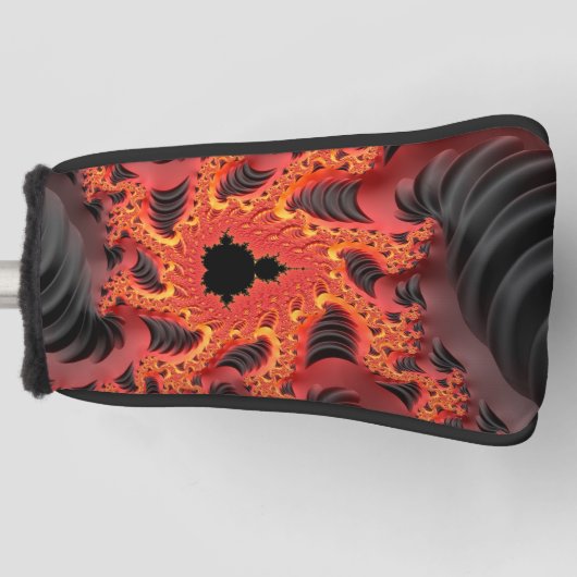 Vulkanisch - Golfclub Head Hoesje Golfheadcover (Voorkant)