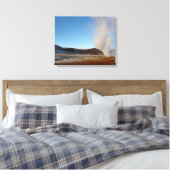 Vulkanisch IJsland canvas landschap print (Insitu (Slaapkamer))