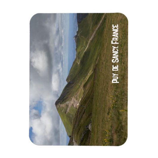 Vulkanisch landschap Puy de Sancy, Frankrijk Magneet (Verticaal)