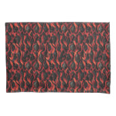 Vulkanisch Magma vulkaan patroon Kussensloop (Voorkant)