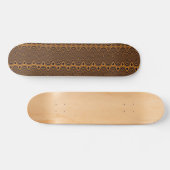 Vulkanisch oceans gevierd skateboard (Horizontaal)