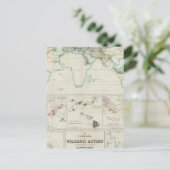 Vulkanische actie briefkaart (Staand voorkant)