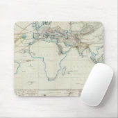 Vulkanische actie muismat (Met muis)