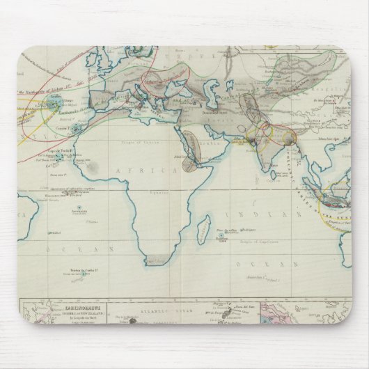 Vulkanische actie muismat (Voorkant)