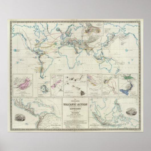 Vulkanische actie poster (Voorkant)