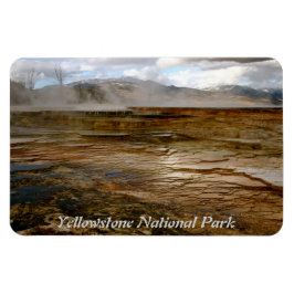 VULKANISCHE ACTIVITEIT IN YELLOWSTONE NATIONAL PAR MAGNEET
