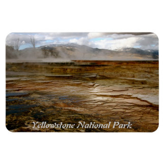 VULKANISCHE ACTIVITEIT IN YELLOWSTONE NATIONAL PAR MAGNEET