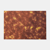 Vulkanische hete lavemaanoppervlakte deurmat (Voorkant)