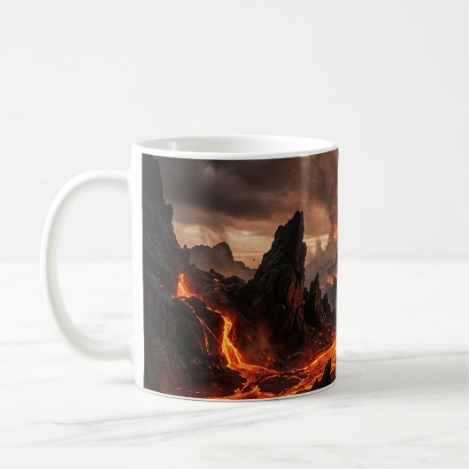 Vulkanische Lava Koffiemok (Links)