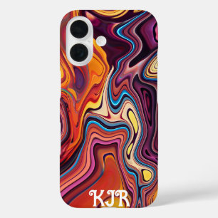 Vulkanische smelt #9 iPhone 16 hoesje