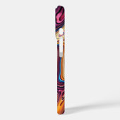 Vulkanische smelt #9 Case-Mate iPhone case (Achterkant / Links)