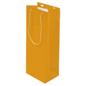 Vulkanische vlam wijn cadeautas (Voorkant Gekanteld)