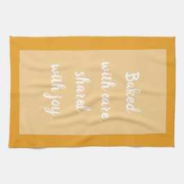 Vulkanische vlam - Wit Theedoek