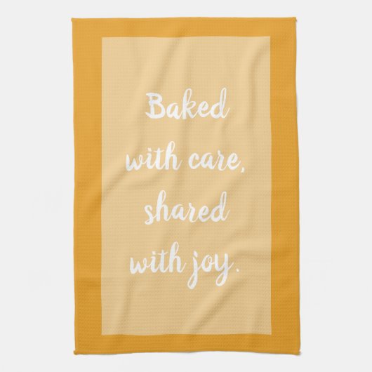 Vulkanische vlam - Wit Theedoek (Verticaal)