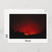 Vulkankrater Masaya in Nicaragua Briefkaart (Voorkant / Achterkant)