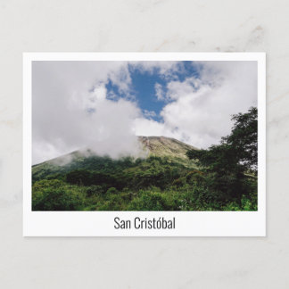 Vulkankrater San Cristóbal in Nicaragua Briefkaart