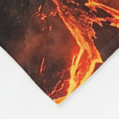 Vulkanlava Fleece Deken (Hoek)